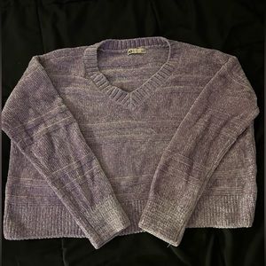 I am selling this purple sweater!